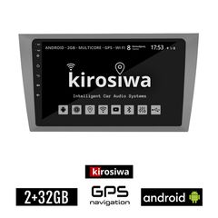 KIROSIWA 2+32GB VOLKSWAGEN GOLF 6 (2008 - 2013) Android οθόνη αυτοκίνητου 2GB με GPS WI-FI (VW ηχοσύστημα αφής 9" ιντσών Youtube Playstore MP3 USB Radio Bluetooth Mirrorlink εργοστασιακή 4x60W ασ