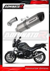 Dominator Εξάτμιση Τελικό HP Titanium/Carbon End BMW R 1200 R 2010 - 2014  Με Σιγαστήρα