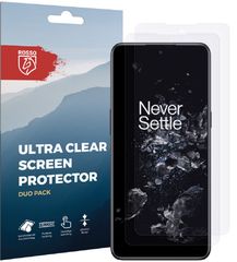 Rosso Ultra Clear Screen Protector - Μεμβράνη Προστασίας Οθόνης - OnePlus 10T - 2 Τεμάχια (8719246375590) 110537