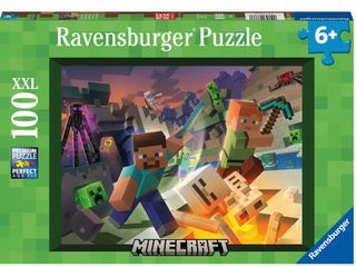 Ravensburger Puzzle: Monster Minecraft XXL (100pcs) (13333)
