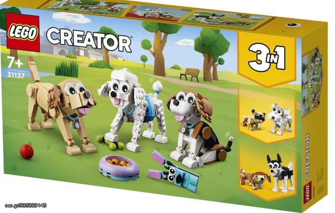 LEGO(R) Creator: 3in1 Adorable Dogs (31137)