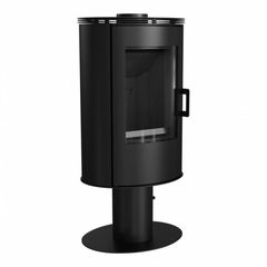 Kratki Koza/AB/S/N/DR/Black Χαλύβδινη Ξυλόσομπα 8kW Μαύρη