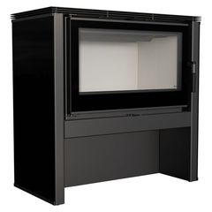 Kratki Juno/12/C Χαλύβδινη Ξυλόσομπα 12kW Μαύρη