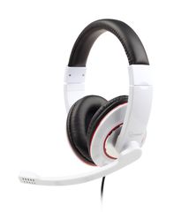 GEMBIRD STEREO HEADSET GLOSSY WHITE (MHS-001-GW)