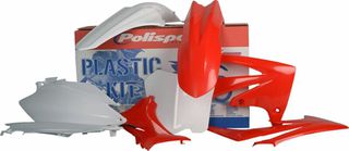 Κωδ.259401 Polisport σετ πλαστικά 91528 MX κόκκινο-λευκό τηλ.215-215-8211