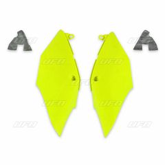 Κωδ.260395 UFO πλαϊνά σέλας HO04684-DFLU για HONDA CRF 450 RX 17-18 κίτρινο τηλ.215-215-8211