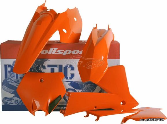 Κωδ.261007 Polisport σετ πλαστικά 90102 MX για KTM EXC 300 04 / KTM EXC 250 04 / KTM EXC 200 04 / KTM EXC 125 04 πορτοκαλί τηλ.215-215-8211