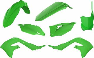 Κωδ.262131 Polisport σετ πλαστικά 90867 MX Replica Plastics για KAWASAKI KX 450 F 19-20 πράσινο τηλ.215-215-8211