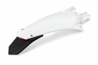 Κωδ.262993 UFO φτερό enduro πίσω GG07127-041 λευκό τηλ.215-215-8211