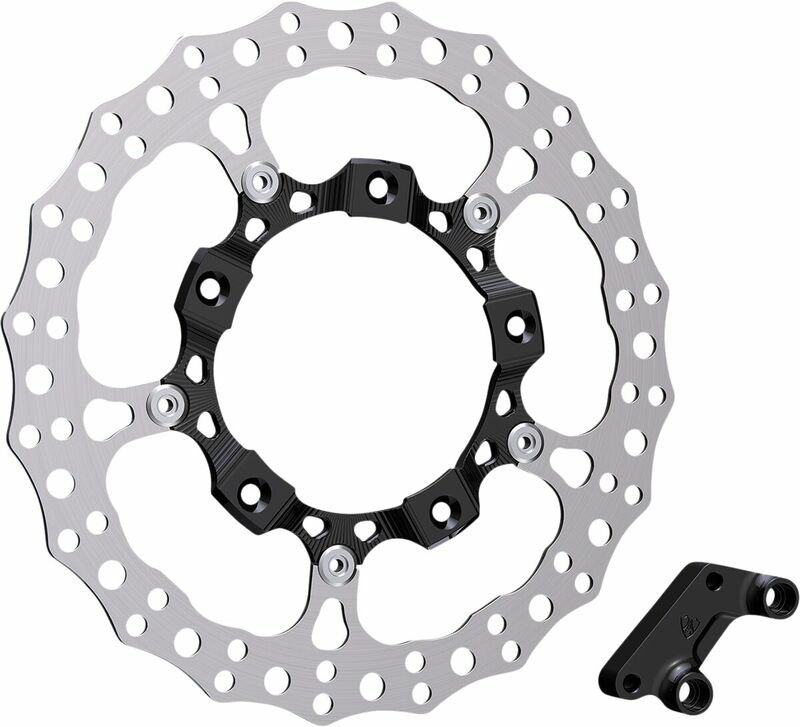 ---Κλειστά έως 21/8/2026--- Arlen Ness δισκόπλακα πλευστή Big brake 356mm 300-004
