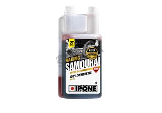 Λάδι IPONE SAMOURAI RACING 100% 2Τ Φράουλα 1L