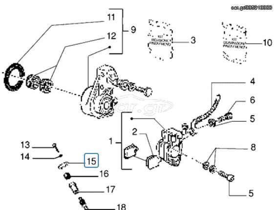 Λαμάκι Ατέρμονα Κοντέρ Vespa PX 150 E VLX1T 1998-2005 177671