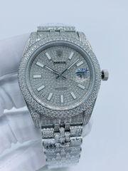 Rolex Datejust Full Diamonds Iced Out 40’ 5A Superclone Replica