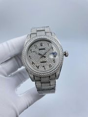 Rolex Datejust Full Diamonds Iced Out 40’ 5A Superclone Replica