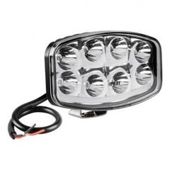 ΠΡΟΒΟΛΕΑΣ PLUTON NIX 10>30V 18CREE LED 64W 6500lm ΚΑΡΦΙ ΜΕ NEON ΘΕΣΕΩΣ 245x170x89mm 1ΤΕΜ.