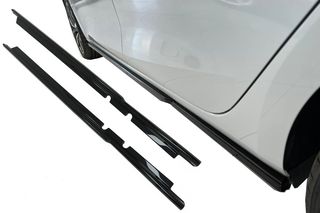 Πλαϊνά μασπιε Side Skirts Extensions Seat Leon Mk4 (2020-up) Piano Black