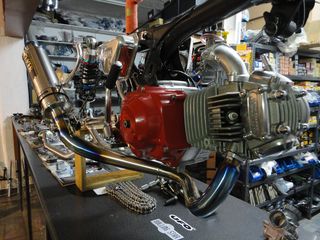 OVER RACING GP-PERFORMANCE Full Titanium Racing gia z50 monkey c50 glx50 astrea supra lifan skyteam Jintong JC50-thumb-43