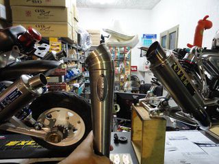OVER RACING GP-PERFORMANCE Full Titanium Racing gia z50 monkey c50 glx50 astrea supra lifan skyteam Jintong JC50-thumb-19