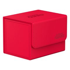 Ultimate Guard Sidewinder 100+ XenoSkin Monocolor Red-thumb-1