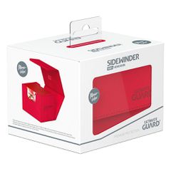 Ultimate Guard Sidewinder 100+ XenoSkin Monocolor Red-thumb-4