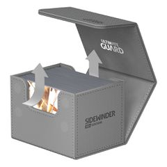 Ultimate Guard Sidewinder 100+ XenoSkin Monocolor Grey-thumb-3