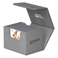 Ultimate Guard Sidewinder 100+ XenoSkin Monocolor Grey-thumb-2