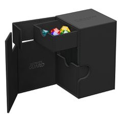 Ultimate Guard Flip`n`Tray 100+ XenoSkin Monocolor Black-thumb-4