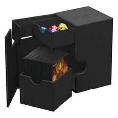Ultimate Guard Flip`n`Tray 100+ XenoSkin Monocolor Black-thumb-3