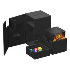 Ultimate Guard Flip`n`Tray 100+ XenoSkin Monocolor Black-thumb-2
