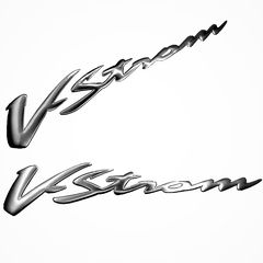 Suzuki VStrom DL 1000-DL 650 V-STROM 2004/12 Καινούρια Ανάγλυφα 3D Αυτοκόλλητα Fairing εμπρός