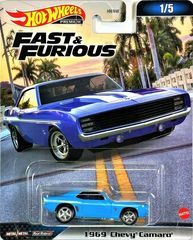 Mattel Hot Wheels Premium: Fast  Furious - 1969 Chevy Camaro (HKD24)