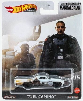 Mattel Hot Wheels Premium Disney: Star Wars The Mandalorian - 71 El Camino (HKC95)