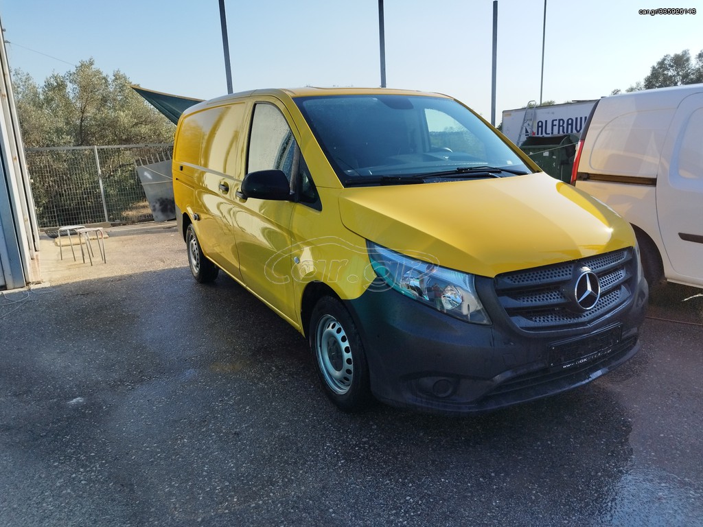 Mercedes-Benz Vito 2016 111 long έχει πινακίδες ελληνι