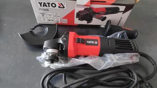 Γωνιακός Τροχός Yato 1400w με ρύθμιση στροφών 