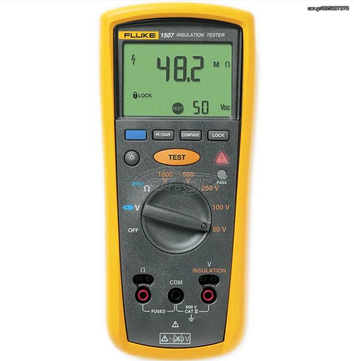 FLUKE 1507 ΜΕΤΡΗΤΗΣ ΑΝΤΙΣΤΑΣΗΣ ΜΟΝΩΣΗΣ