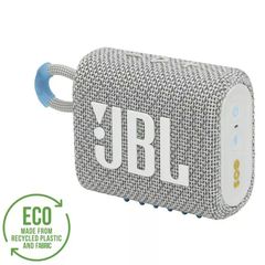 JBL GO3 ECO (WHITE) Bluetooth Ηχείο, Portable Bluetooth Speaker, IP67-Waterproof