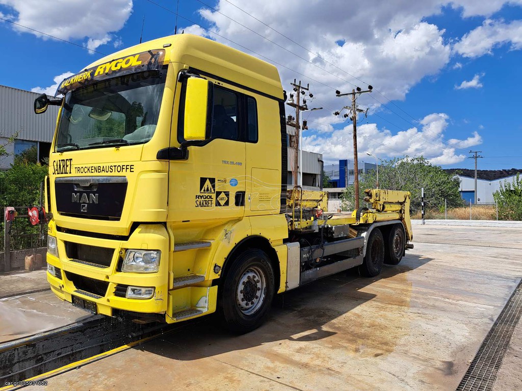 Ανατρεπόμενο Για Containers Με Βραχίονες MAN 2009 TGX 26.480