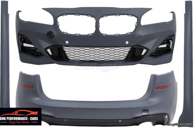 Body kit BMW 2 Series F45 LCI Active Tourer (05.2017-12.2019) M-Technik Design Double Outlet for Single Exhaust