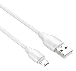LDNIO καλώδιο Micro USB σε USB LS371, 2.1A, 1m, λευκό
