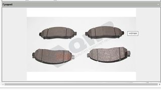 ΣΕΤ ΤΑΚΑΚΙΑ 5521082Z00 NISSAN NAVARA D40  WVA 24227 24228
