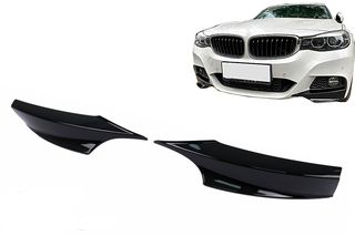 Εμπρός προφυλακτηρα Side Splitters suitable for BMW 3 Series F34 GT (2013-2020) Piano Black