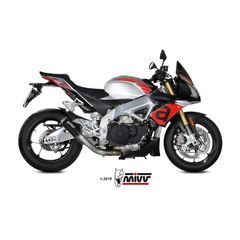 Τελικο Εξατμισης Mivv Mk3 Slip-On Aprilia Tuono 1100 18-20 Black | Mivv