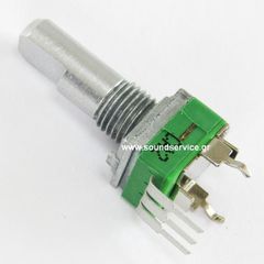 10mm MONO 20KB ΠΟΤΕΝΣΙΟΜΕΤΡΟ ΠΕΡΙΣΤΡΟΦΙΚΟ ΣΑΣΙ ΑΞΟΝΑΣ FLAT 13mm
