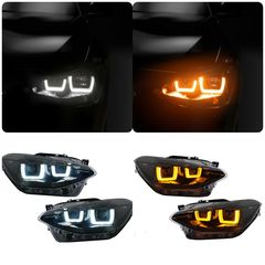 Φανάρια Εμπρός Osram Full LED BMW 1 Series F20 F21 (06.2011-03.2015) Black