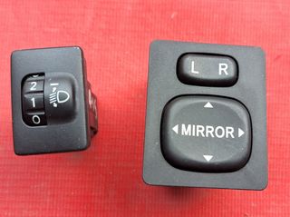 TOYOTA AURIS 2007-2013  ΔΙΑΚΟΠΤΗΣ ΡΥΘΜΙΣΗΣ ΗΛΕΚΤΡΙΚΩΝ ΚΑΘΡΕΦΤΩΝ-ΔΙΑΚΟΠΤΗΣ ΡΥΘΜΙΣΗΣ ΦΩΤΩΝ