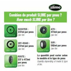 Slime 237Ml Κιτ Επισκευης Ελαστικου Tubeless