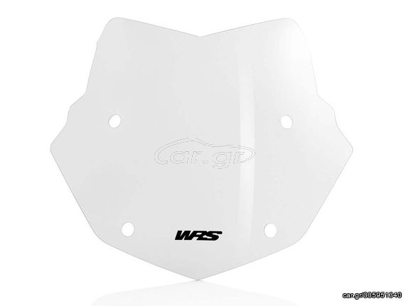ΖΕΛΑΤΙΝΑ WRS BMW R 1200 GS 13-18 / R 1200 GS ADVENTURE 13-18 / R 1250 GS 18-23 TRANSPARENT (ΔΙΑΦΑΝΗ)