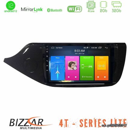 Bizzar 4T Series Kia Ceed 2013-2017 4core Android12 2+32GB Navigation Multimedia Tablet 9″ | Pancarshop