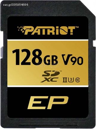 Patriot SDXC 128GB EP V90 UHS-II U3