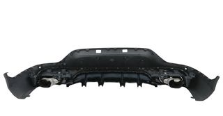 Σποιλερ Πίσω Προφυλακτηρα Mercedes GLC Coupe Facelift C253 (2020-up) GLC43 Design Night Package Black Muffler Tips -thumb-8